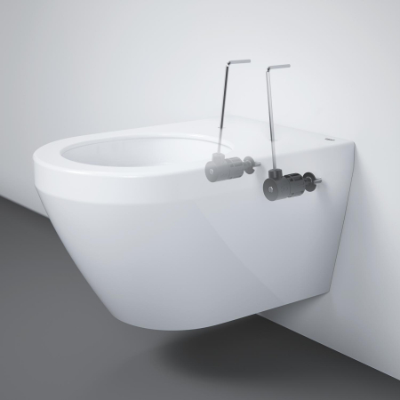 Vas WC Grohe 102510SH00, New Euro Ceramic, suspendat, rimless, capac SoftClose, alb [12]