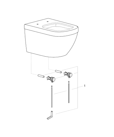 Vas WC Grohe 39328000, 540 mm, 316 mm, 374 mm, 1 functii speciale, suprafata antiaderent, suspendat, Alb [3]