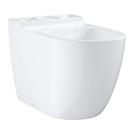 Baie - Vas WC Grohe 39910000, Bau Ceramic, montaj pe podea, tip clatire jet de apa, tip evacuare verticala, orizontala, alb