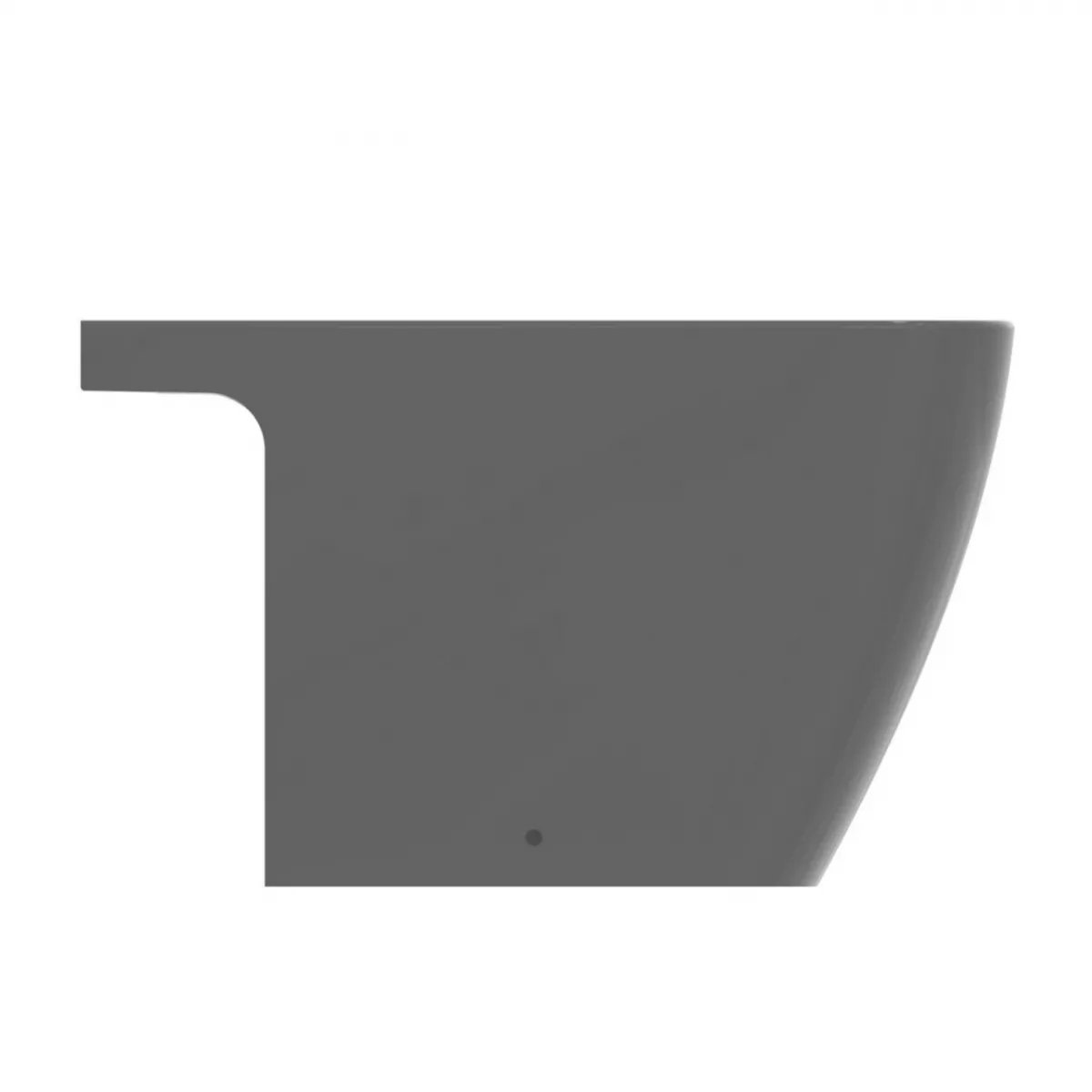 Vas WC Ideal Standard I.Life B, pe podea, Rimless, fara capac/rezervor, lucios, gri, T461258 [3]