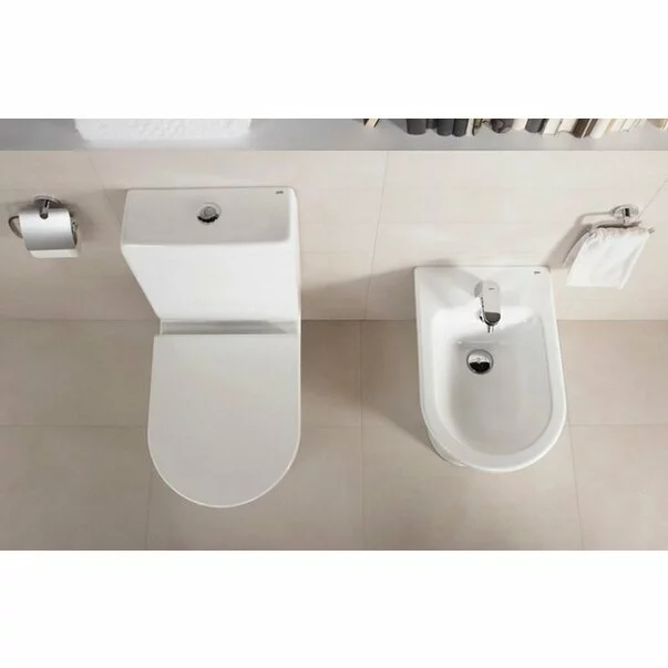 Vas WC pe pardoseala Gala Emma Rounded Rimless BTW alb lucios [3]