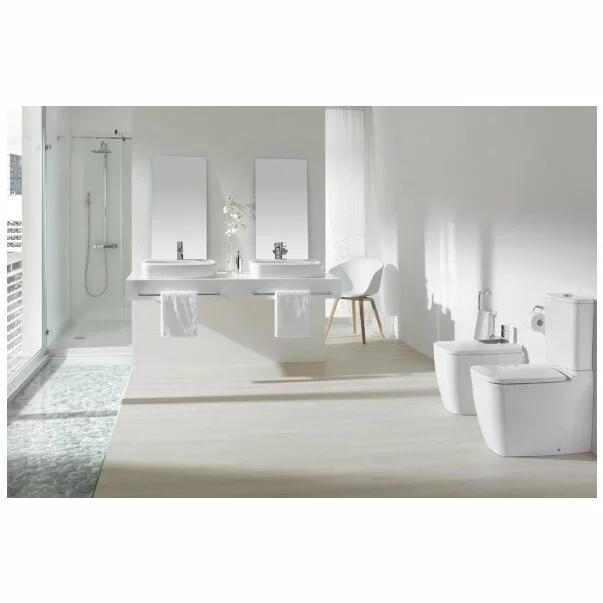 Vas WC pe pardoseala Gala Eos BTW alb lucios [1]