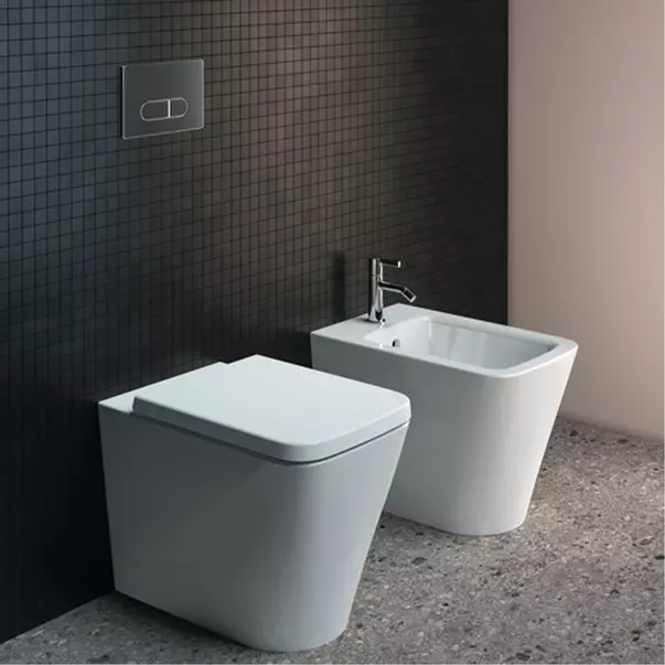 Vas WC pe pardoseala Ideal Standard Atelier Blend Cube BTW alb lucios [2]