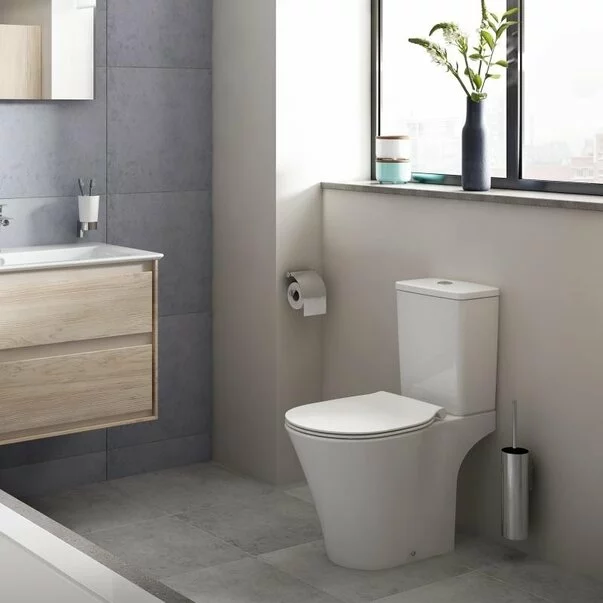 Vas wc pe pardoseala Ideal Standard Connect Air AquaBlade pentru rezervor asezat [2]
