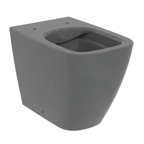 Vase WC - Vas WC pe pardoseala Ideal Standard i.life B gri lucios BTW rimless