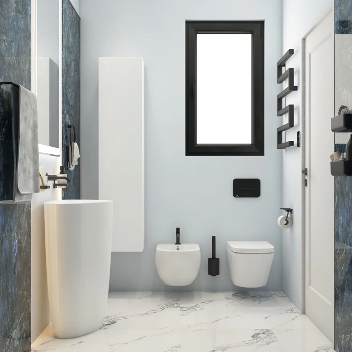 Vas WC Roca A34647L000, 350 mm, 540 mm, 1 functii speciale, suprafata antiaderent, suspendat, jet de apa, Alb [5]