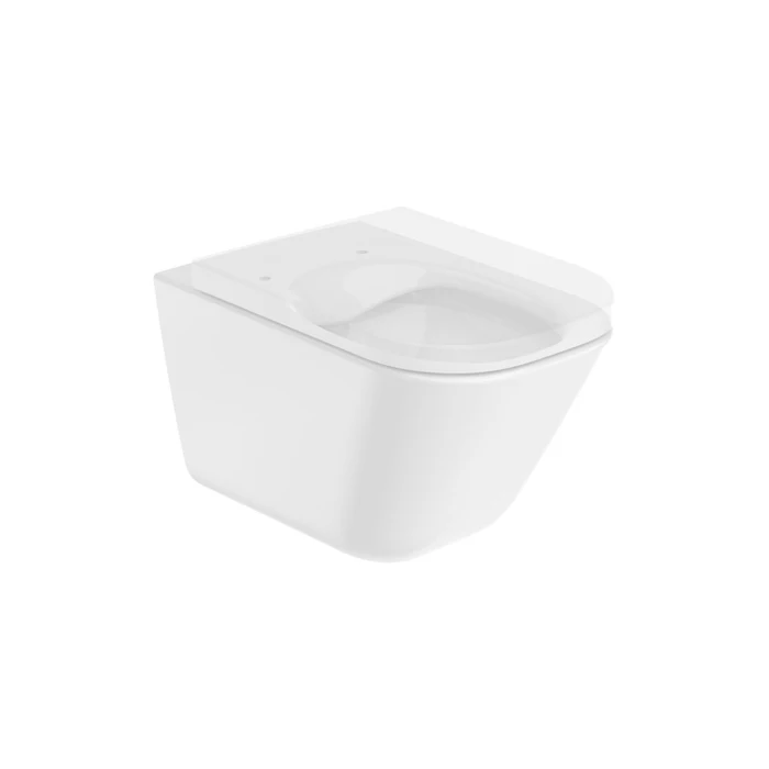 Vas WC Roca A34647L000, 350 mm, 540 mm, 1 functii speciale, suprafata antiaderent, suspendat, jet de apa, Alb [1]