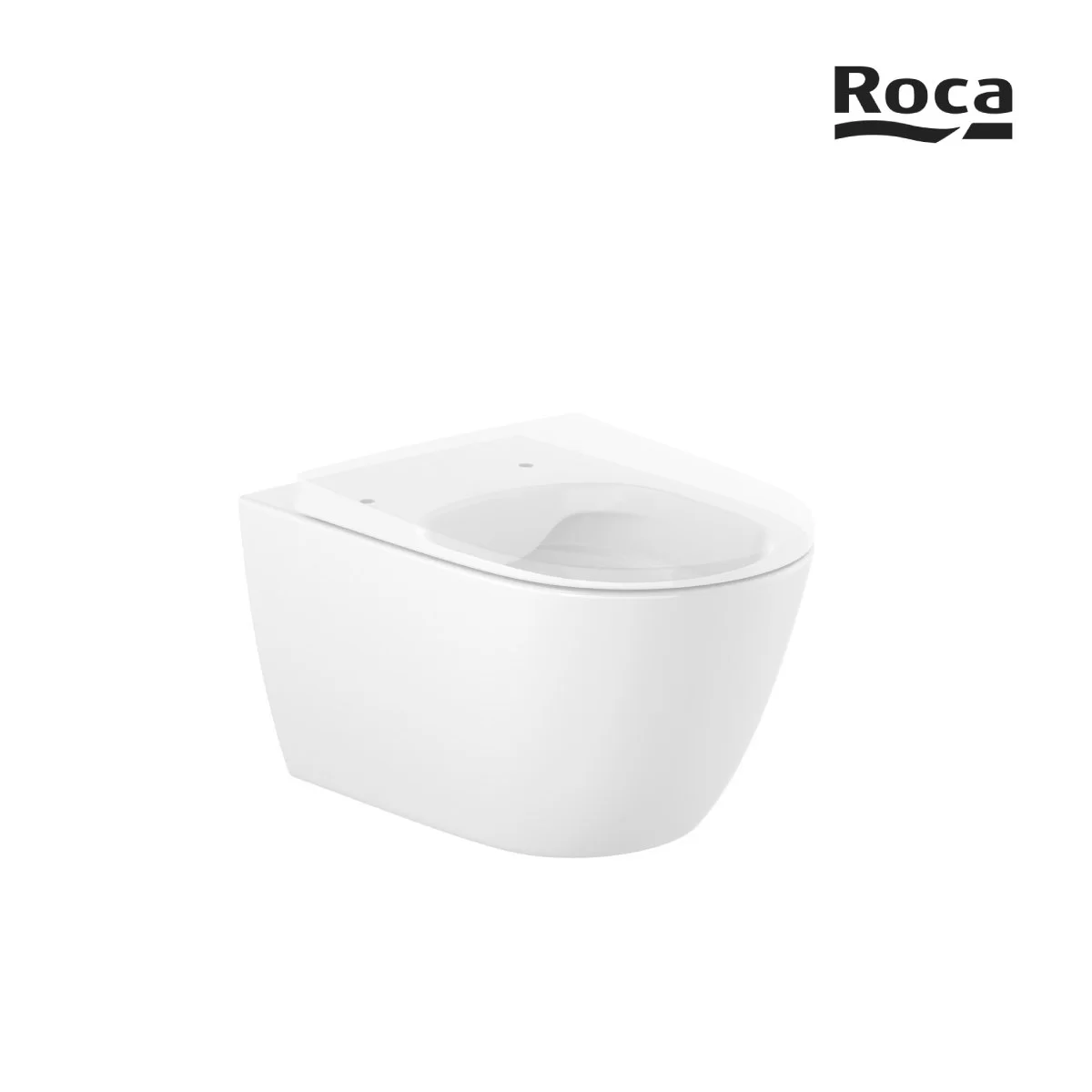 Vas WC Roca A346687000, 360 mm, 530 mm, 290 mm, 1 functii speciale, suprafata antiaderent, suspendat, Alb [5]