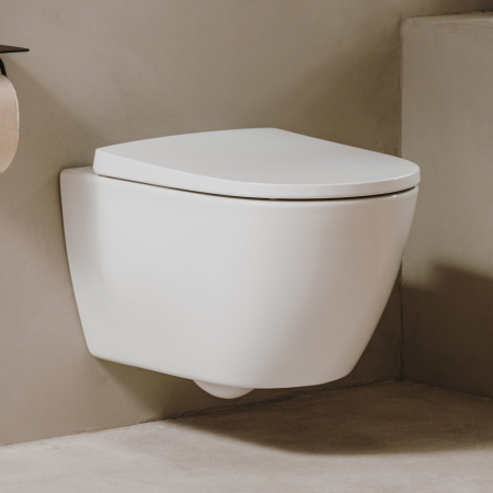 Vas WC Roca A346687000, 360 mm, 530 mm, 290 mm, 1 functii speciale, suprafata antiaderent, suspendat, Alb [2]