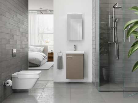 Vas WC Roca A34678L000, 360 mm, 570 mm, 1 functii speciale, suprafata antiaderent, suspendat, jet de apa, Alb [1]