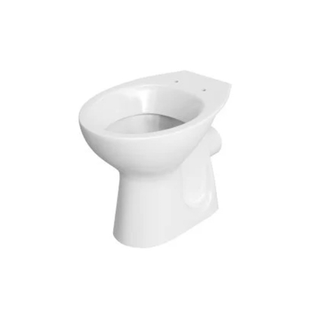 Vase WC - Vas WC stativ Cersanit, Mito, cu ieșire laterală, 37.5 x 64.5 cm, alb