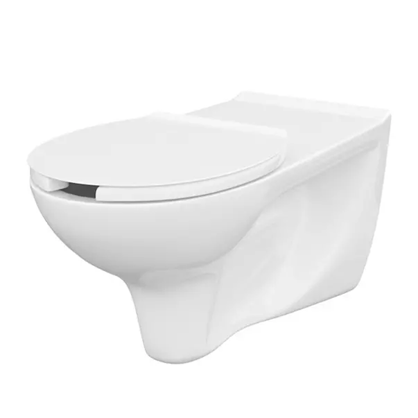 Vase WC - Vas WC suspendat Cersanit Etiuda alb lucios