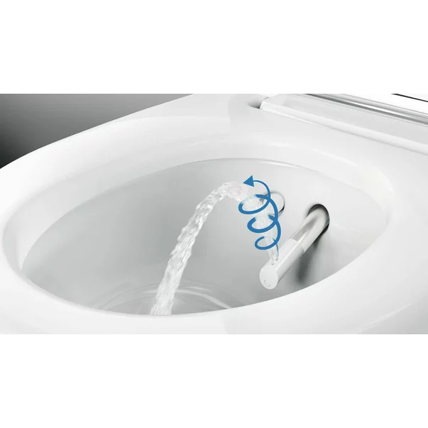 Vas wc suspendat Geberit Aquaclean Mera Comfort alb alpin cu functie de bideu electric [5]