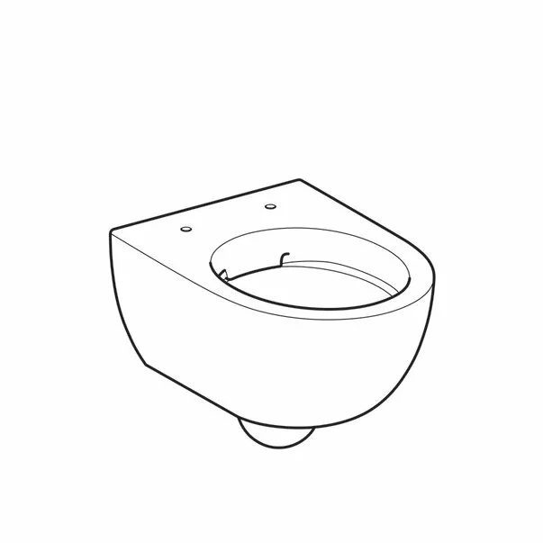 Vas wc suspendat Geberit Selnova Compact Rimfree Proiectie scurta [4]