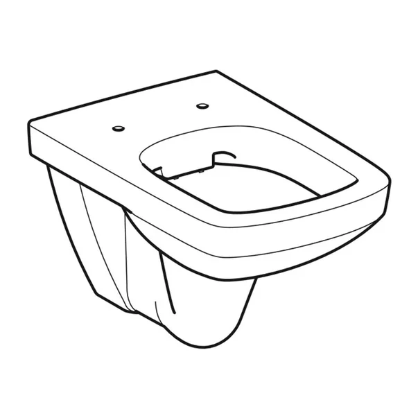 Vas WC suspendat Geberit Selnova Square Rimfree alb lucios [1]