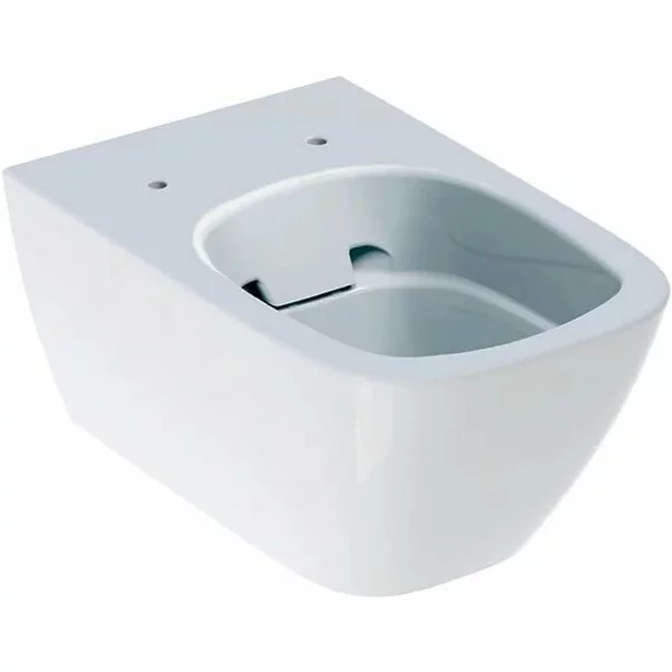 Vase WC - Vas wc suspendat Geberit Smyle Square Rimfree fara capac alb