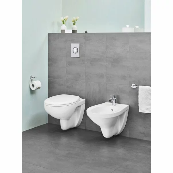 Vas WC suspendat Grohe Bau Rimless alb lucios [2]