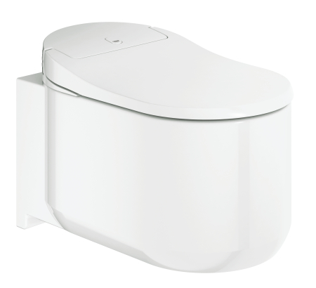 Vase WC - Vas WC suspendat Grohe Sensia Arena cu capac inchidere lenta si bideu electric