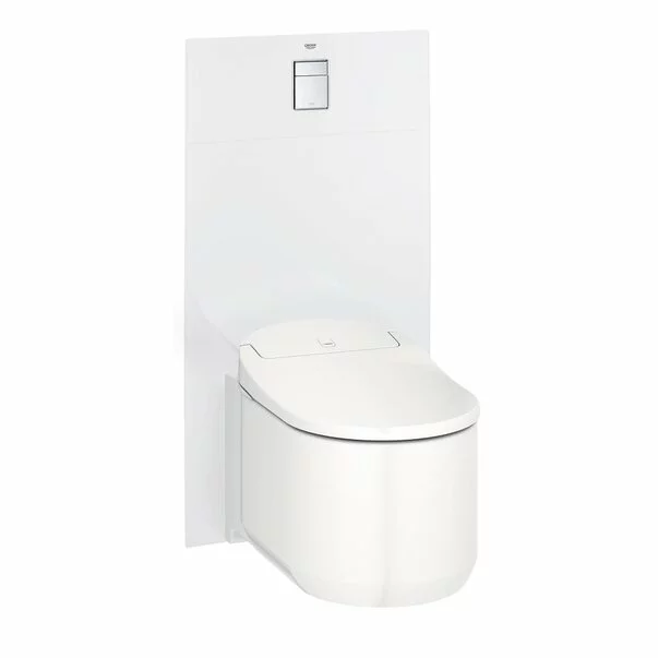 Vase WC - Vas WC suspendat Grohe Sensia Arena cu capac inchidere lenta si bideu electric