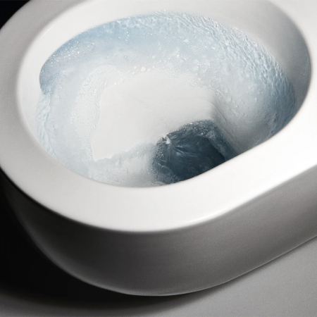 Vas WC suspendat Hatria, Futura, rimless, Pure Vortex, alb [3]