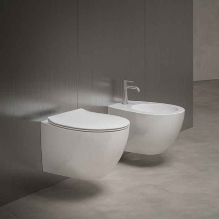 Vas WC suspendat Hatria, Planeta, PureVortex, 37.5x53CM, alb [2]