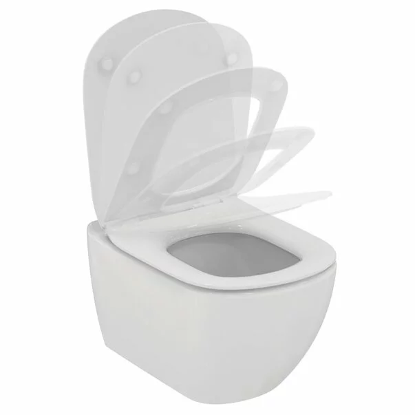 Vase WC - Vas wc suspendat Ideal Standard Tesi Aquablade alb mat