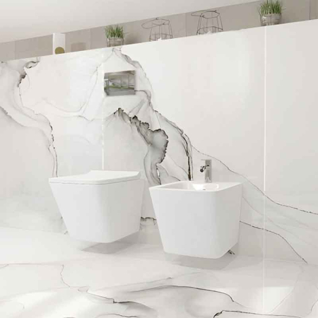 Vas WC suspendat Spectrum Lima 3.0, Tornado Flush, 34 x 48.5 cm, alb [4]