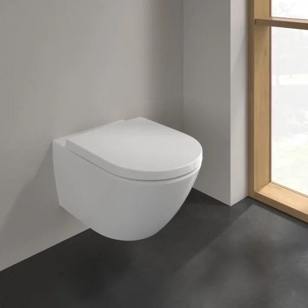 Vas wc suspendat Villeroy & Boch Subway 3.0 CeramicPlus alb mat [1]