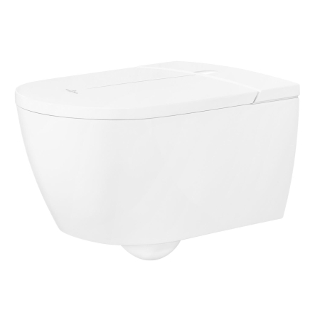 Baie - Vas wc suspendat Villeroy&Boch ViClean-I 100 cu functie de bideu electric alb alpin