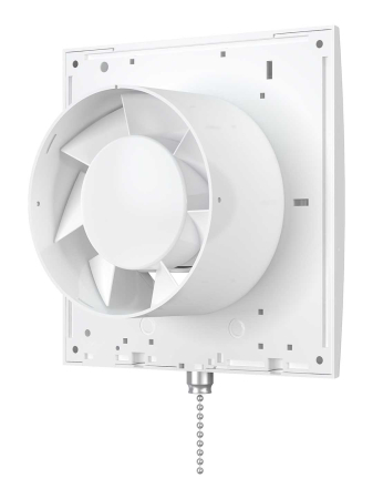 Ventilator baie cu snur inchidere/deschidere VentEurope EASY125PS, 125 mm, 183 mc/h, IP24, 14W, Alb [3]
