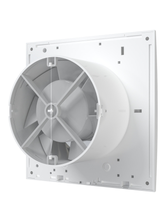 Ventilator baie cu clapeta antiretur VentEurope EASY100BD, diametru 100 mm, debit 97 mc/h, IP24, 14W, silentios, economic, Alb [3]