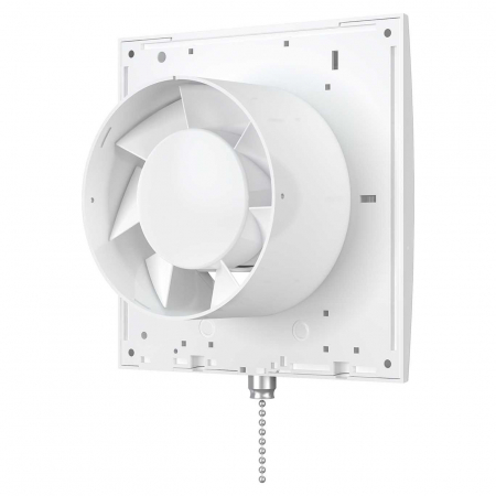 Ventilator baie VentEurope EASY100PS, diametru 100 mm, debit 97 mc/h, cu snur, IP24, 14W, silentios, economic, Alb [3]