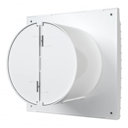 Ventilator baie VentEurope FANCY125BD, diametru 125 mm, debit 180 mc/h, clapeta anti-retur, IP24, silentios, economic, Alb [3]