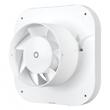 Ventilator de baie VentEurope ROUND125BDHT, senzor de umiditate, timer, clapeta antiretur, diametru 125 mm, debit 150 m³/h, 20W, IP24, silentios, economic, Alb [3]