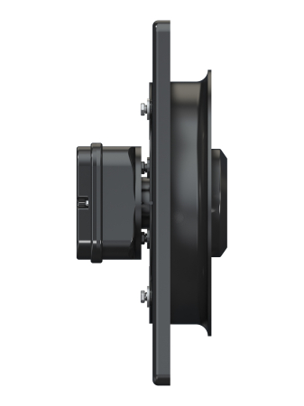 Ventilator comercial VentEurope GALE300, diametru 300 mm, debit 2300 m³/h, 162W, IPX4, motor pe rulmenti, negru [3]