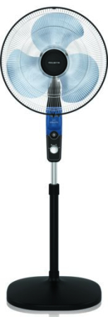 Climatizare si ventilatie - Ventilator cu picior Essential+ VU4420F2, putere 60 W, protecție impotriva țanțarilor, 3 trepte de viteza, consum redus de energie, design compact, negru