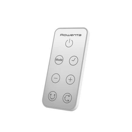 Ventilator cu picior Rowenta Turbo Silence Compact 3D Nomad QV5050F0, 20 W, 3 moduri automate, 20 trepte de viteza, telecomanda inclusa, inaltime ajustabila, motor Effitech, timer, cronometru, alb [11]