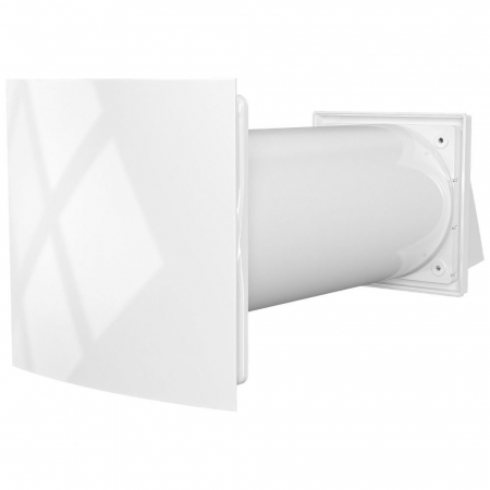 Ventilator VentEurope CUPER125, recuperare de caldura, Filtru G3, Alb, 200x200x423mm [3]