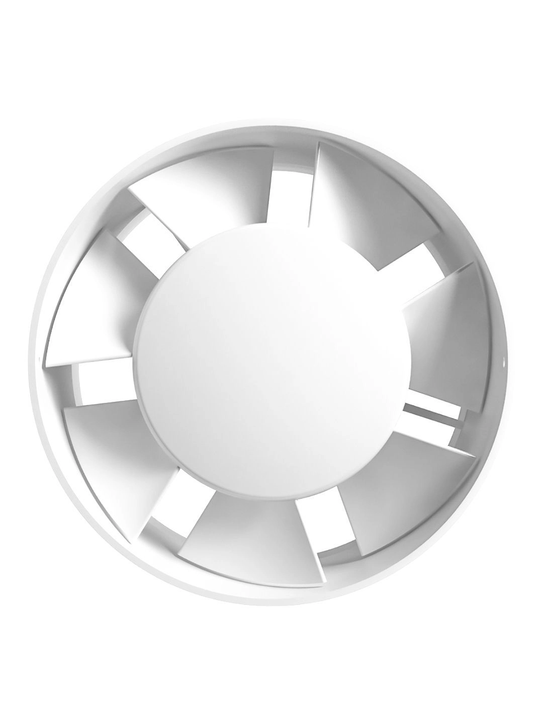 Ventilator de baie VentEurope BLOW160, diametru 160 mm, debit 300 m³/h, 22W, IP24, protectie la supraincalzire, Alb [2]