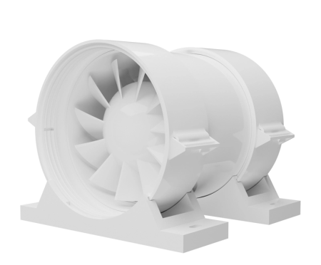 Termice, climatizare si ventilatie - Ventilator de baie VentEurope PRIMO100, diametru 100 mm, debit 115 m³/h, 14W, IP24, motor cu rulmenti, protectie la supraincalzire, Alb