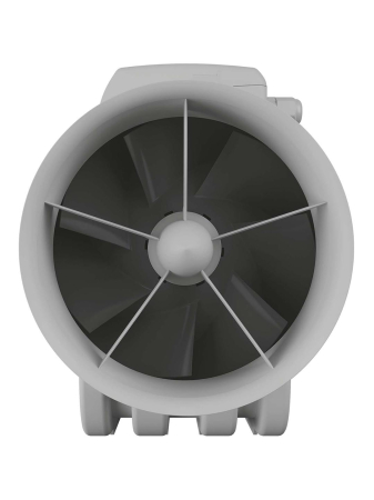 Ventilator de canal VentEurope MONSOON1602SPT, diametru 159 mm, timer oprire intarziata, debit 570 m³/h, 50W, IP44, 2 viteze, motor cu rulmenti, Gri [2]