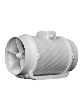 Termice, climatizare si ventilatie - Ventilator de canal VentEurope MONSOON2502SP, diametru 248 mm, debit 1560 m³/h, 180W, IP44, 2 viteze, motor cu rulmenti, Alb