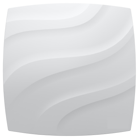 Ventilator de perete VentEurope STREAM100BDT, patrat, timer, clapeta antiretur, diametru 100 mm, debit 95 mc/h, 14W, IP24, silentios, economic, Alb [1]