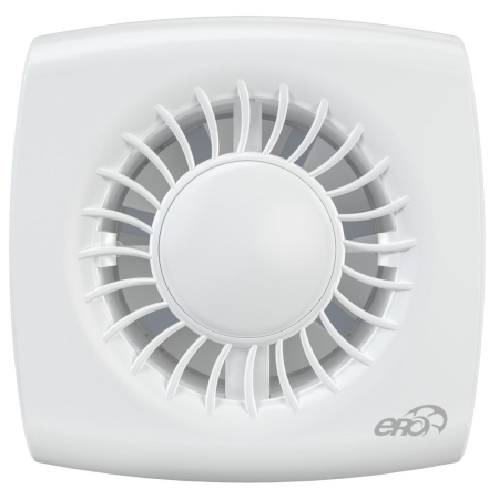 Ventilator de perete VentEurope VALUE100BD, patrat, clapeta antiretur, diametru 100 mm, debit 100 mc/h, 14W, IP24, silentios, economic, Alb [1]