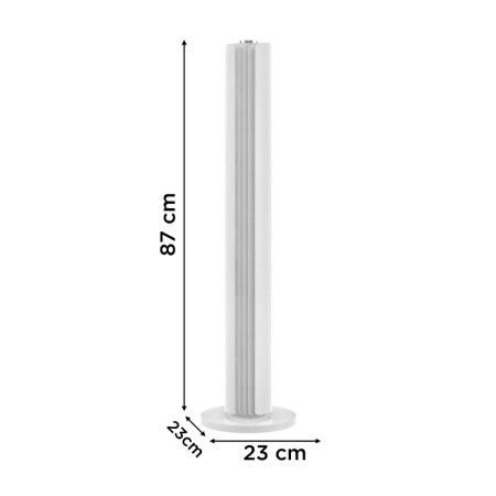 Ventilator Rowenta Urban Cool VU6720F0, 3 trepte de viteza, oscilatie larga, silentios, Alb [9]