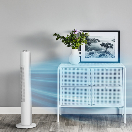 Ventilator Rowenta Urban Cool VU6720F0, 3 trepte de viteza, oscilatie larga, silentios, Alb [4]