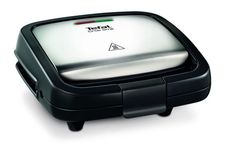Sandwich maker Tefal Croc Time SM193D34, 700W, înveliș antiaderent, gri & negru Sandwich maker Tefal Croc Time SM193D34, 700W, înveliș antiaderent, gri & negruSandwich maker Tefal Croc Time SM193D34,  [3]
