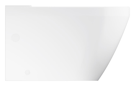 WC Grohe 102489SH00, Euro Ceramic, pe podea, Rimless, fara capac/rezervor, alb [3]