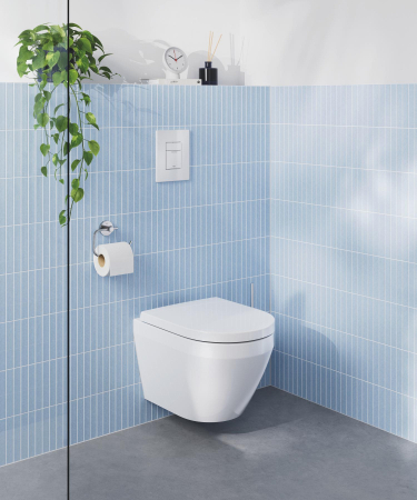Vase WC - WC Grohe 102509SH00, Euro Ceramic, suspendat, Rimless, capac SoftClose, alb