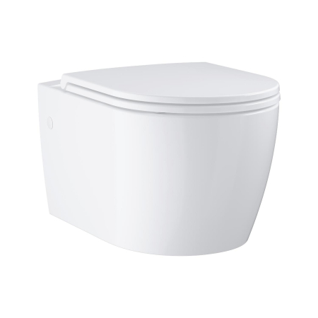 WC Grohe 103848SH00, Start, suspendat, rimless, capac softclose, alb [6]